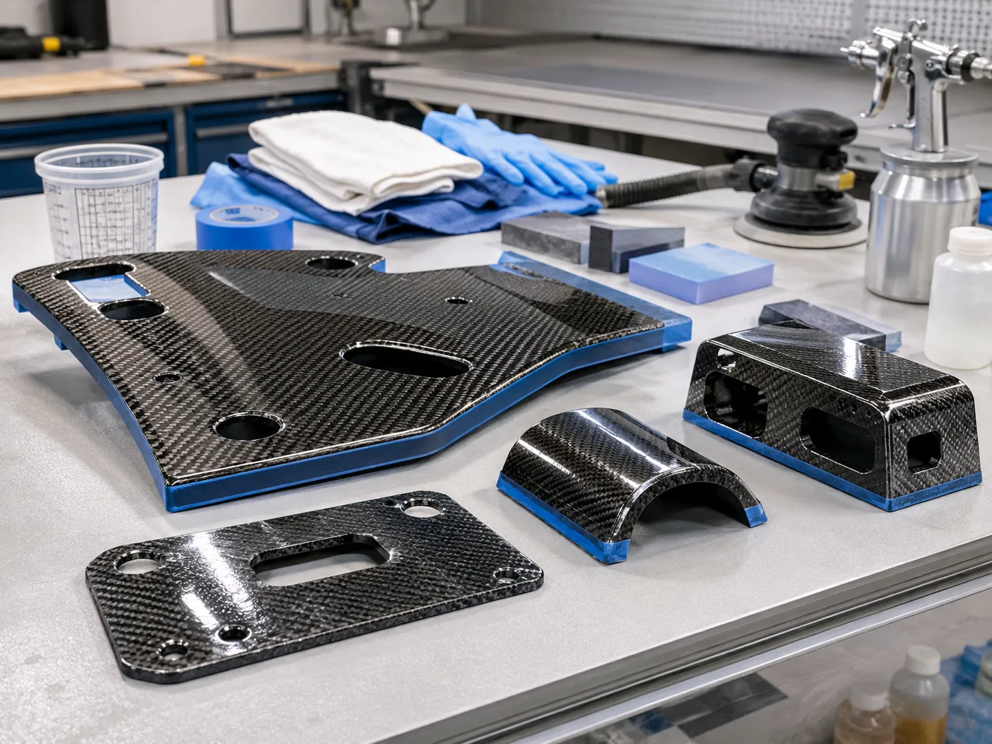 Carbon fiber surface treatment