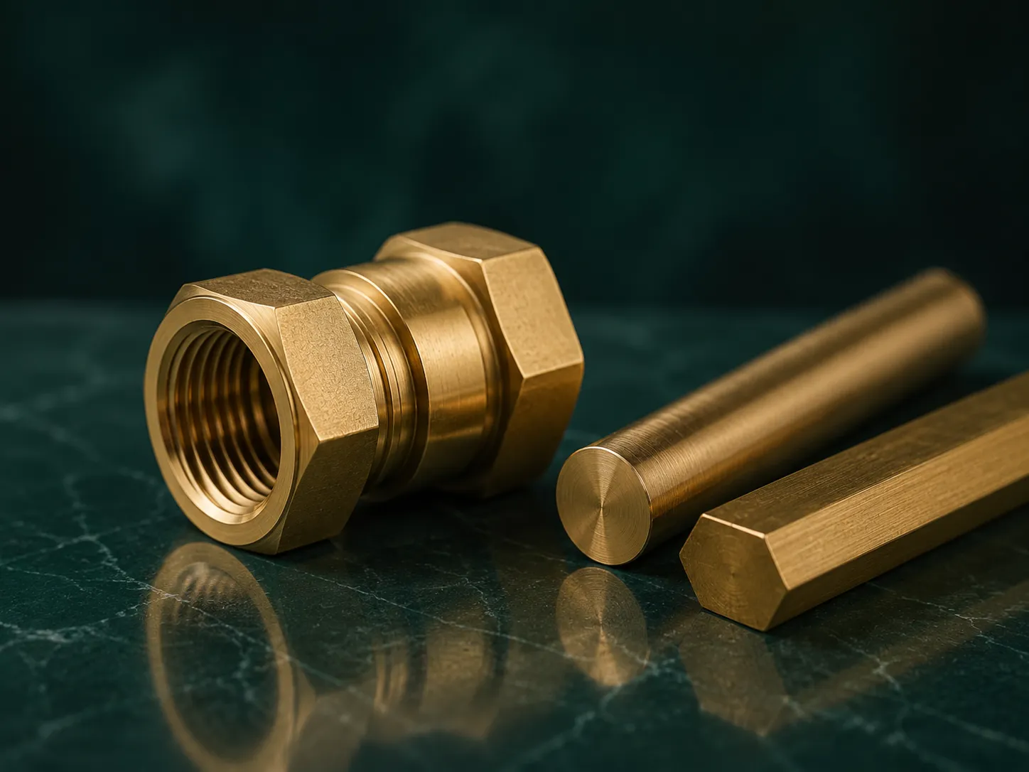 Brass CNC machined parts