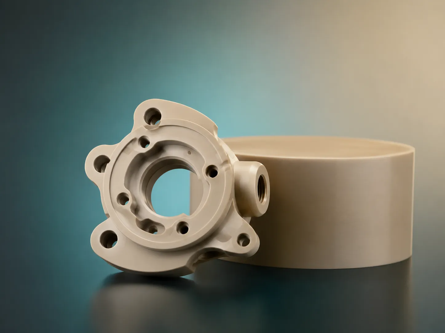 PEEK CNC machined parts