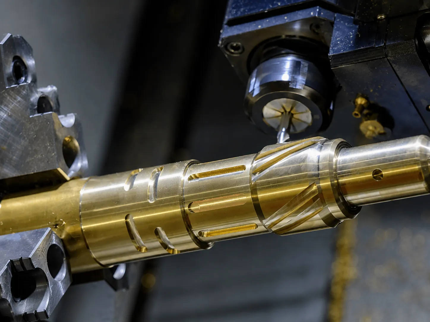 CNC turning process
