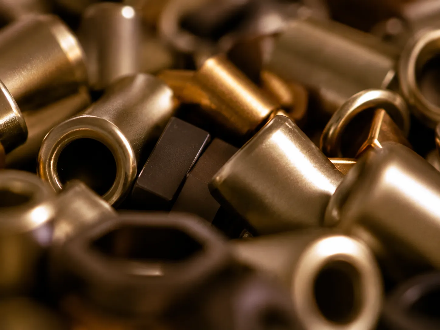 Anodized aluminum parts