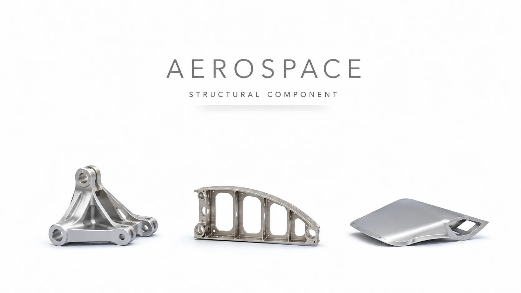 Aerospace aluminum bracket