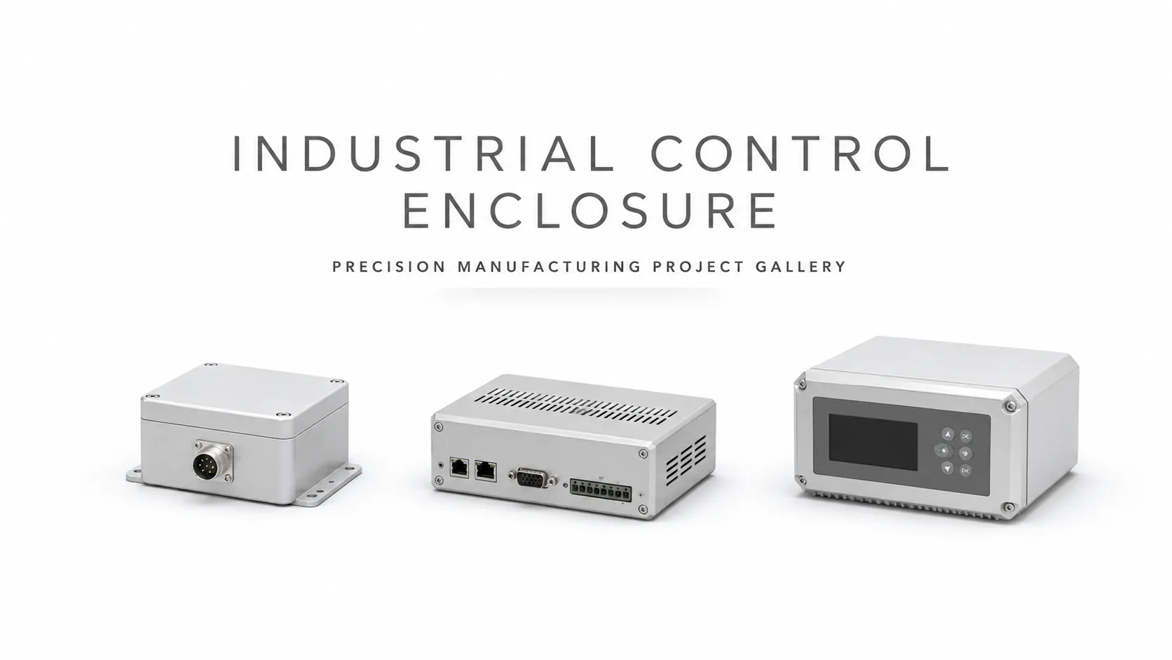 Sheet metal stainless enclosure