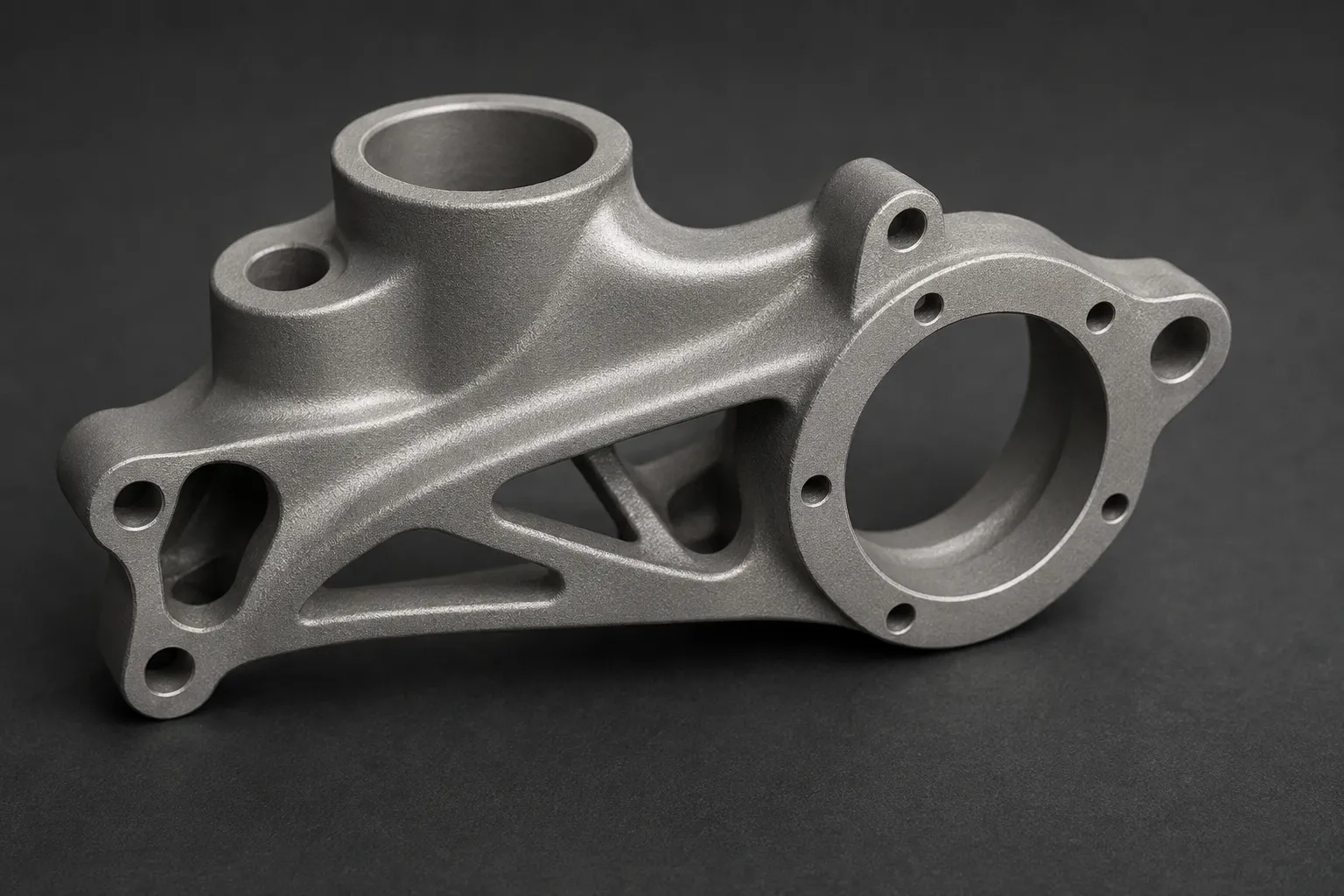 SLM metal 3D printed turbine blade