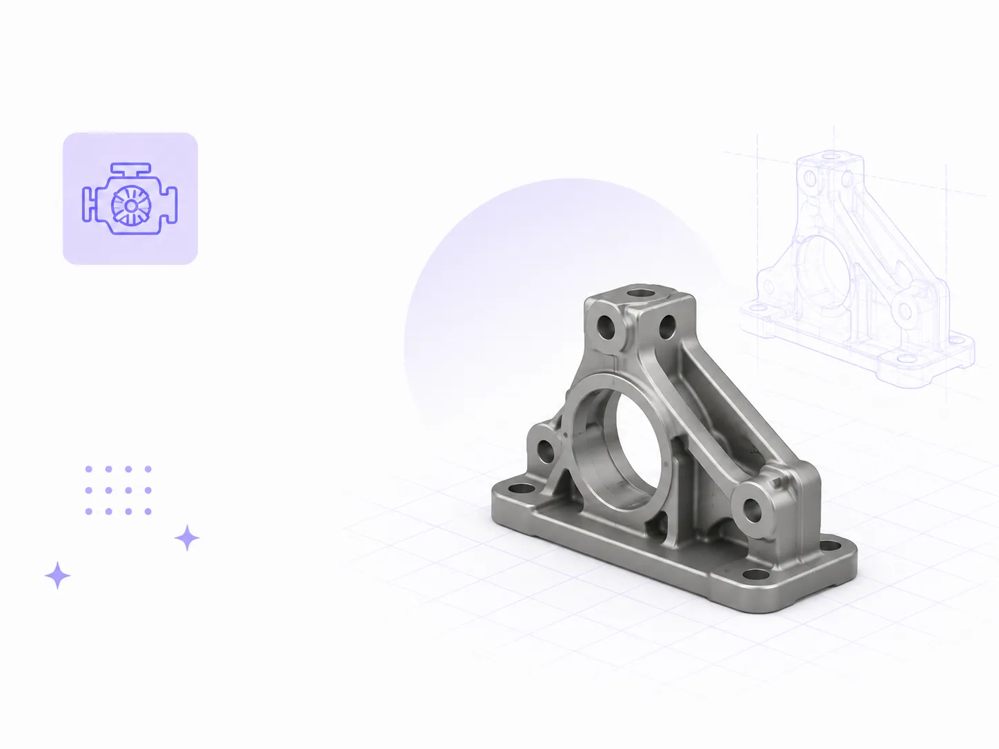 Industrial engine components