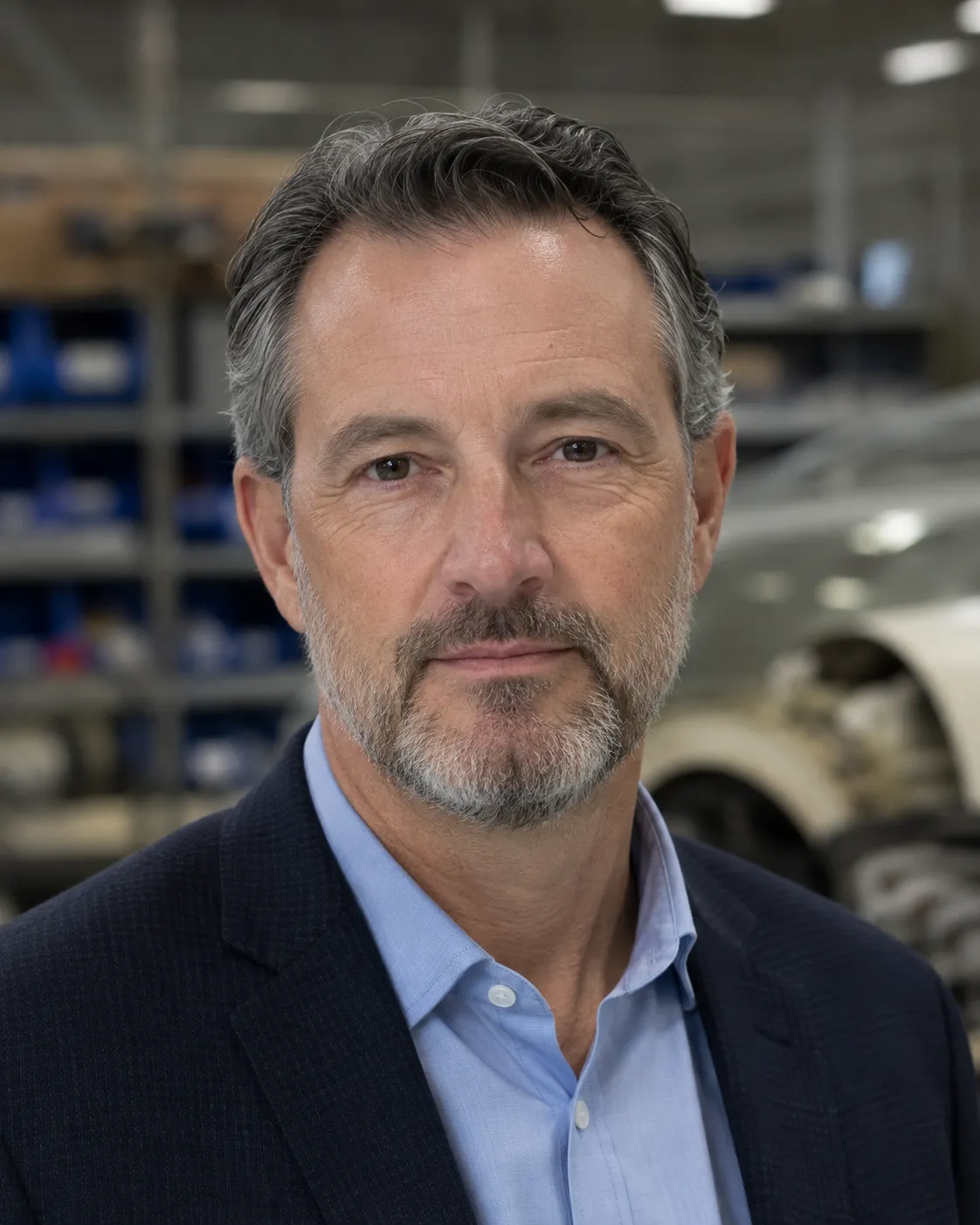 Aerospace collaboration scene: machined components delivered for John Smith's program