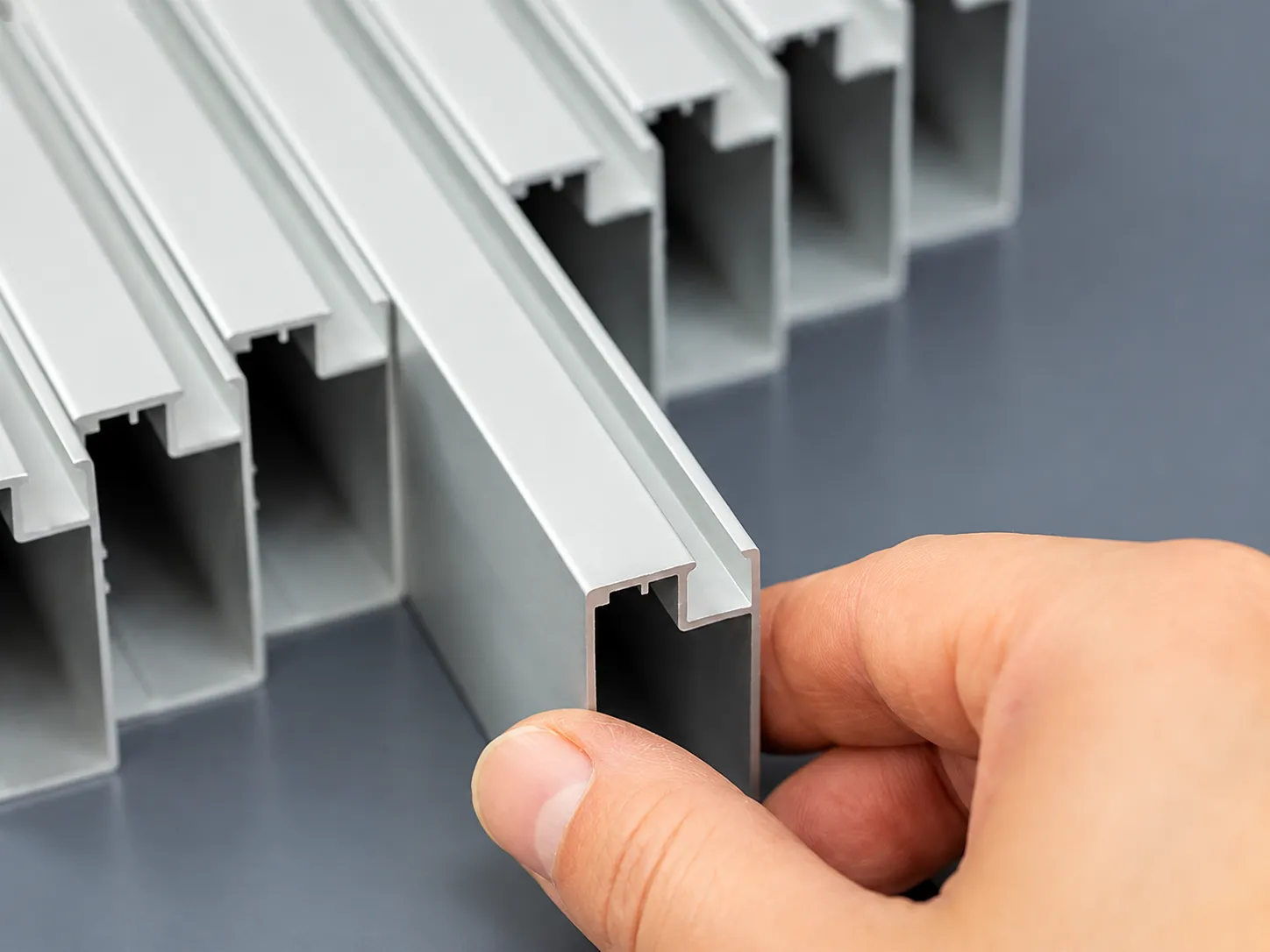 Aluminum machined sample