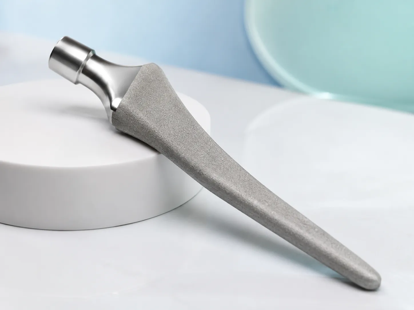 CNC machined titanium medical implant
