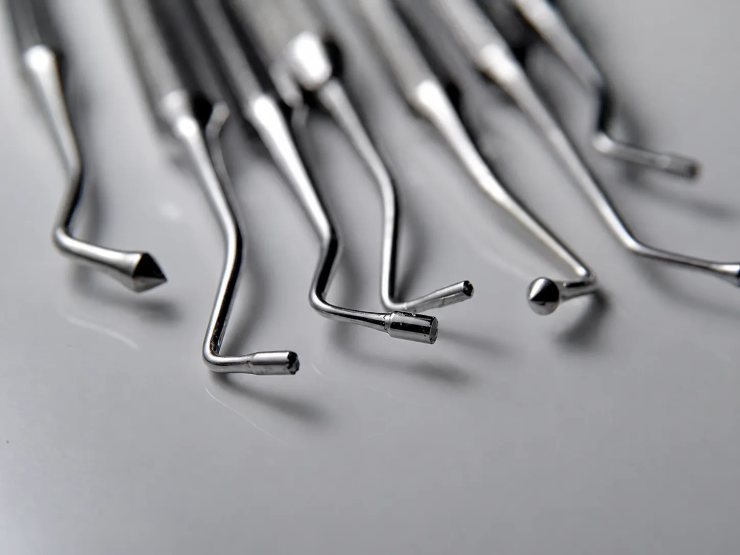 Titanium surgical instrument batch