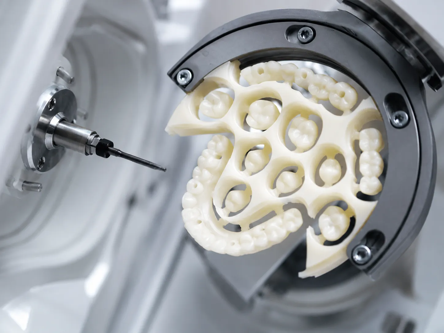 CNC machined implants and prosthetics