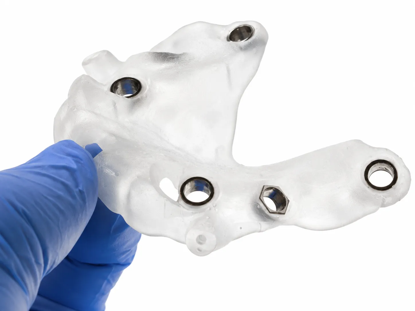 Implant component machining