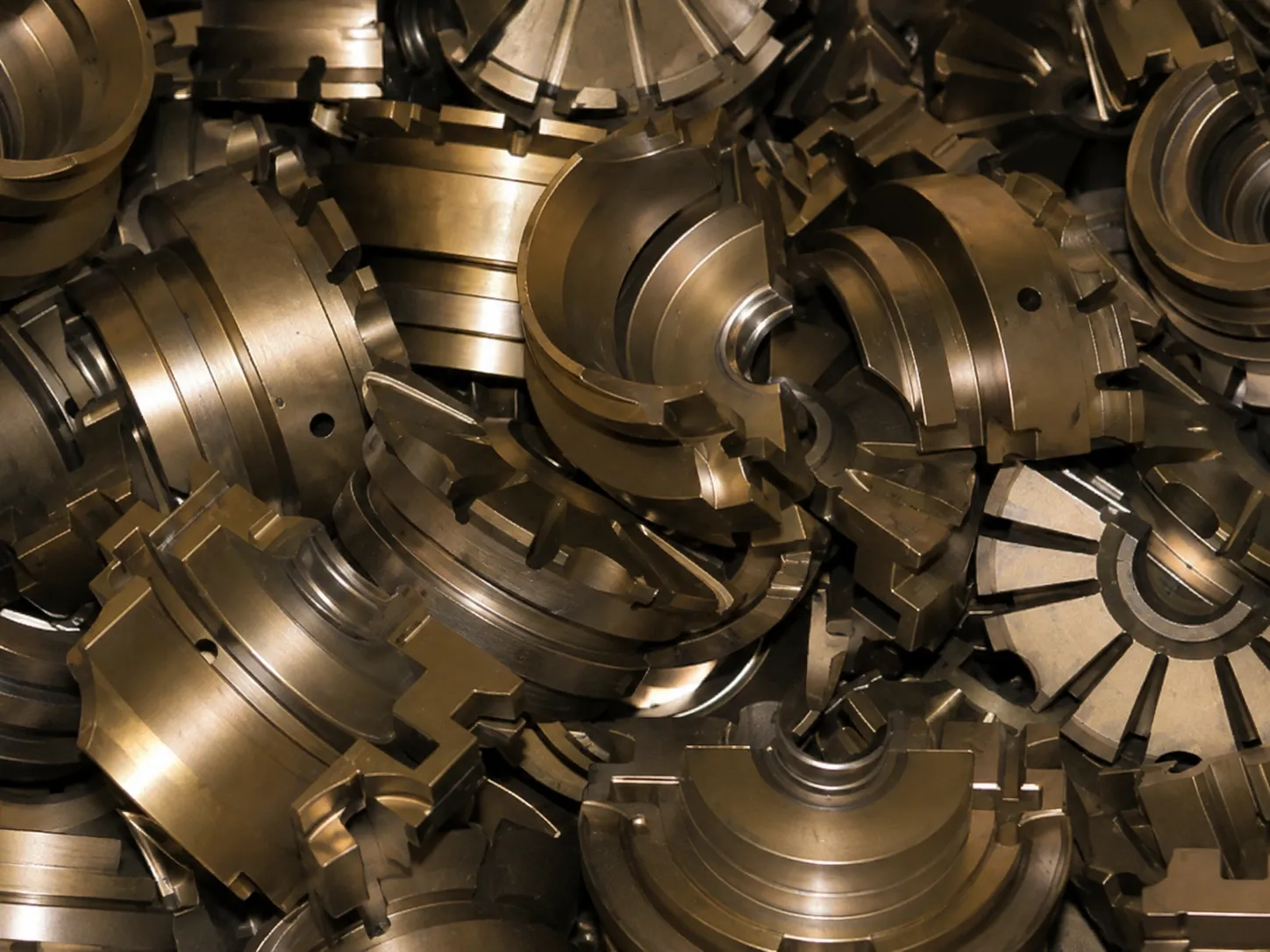 Bronze CNC machined part