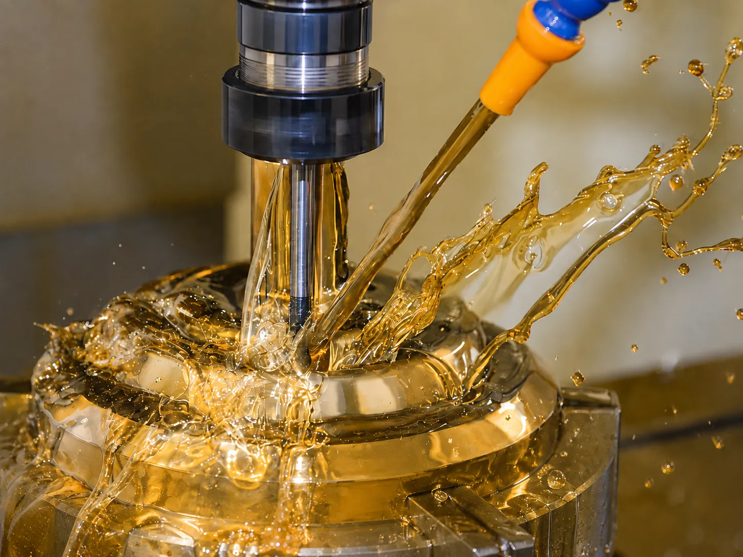 Brass CNC machined part