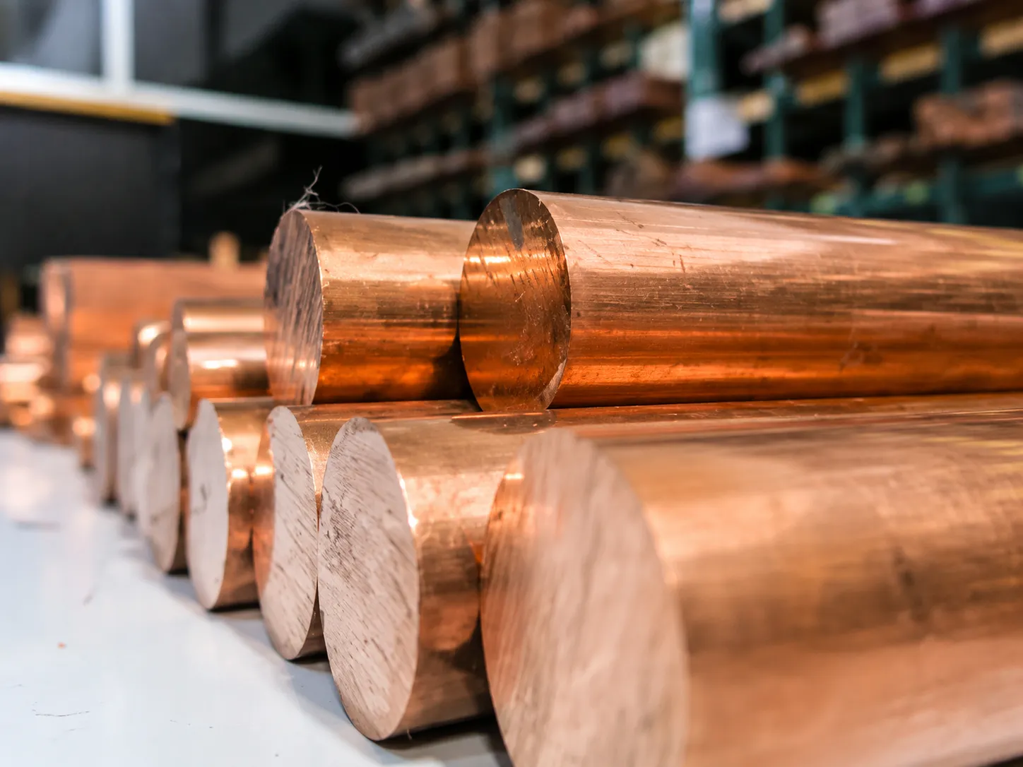 Brass and copper machined parts