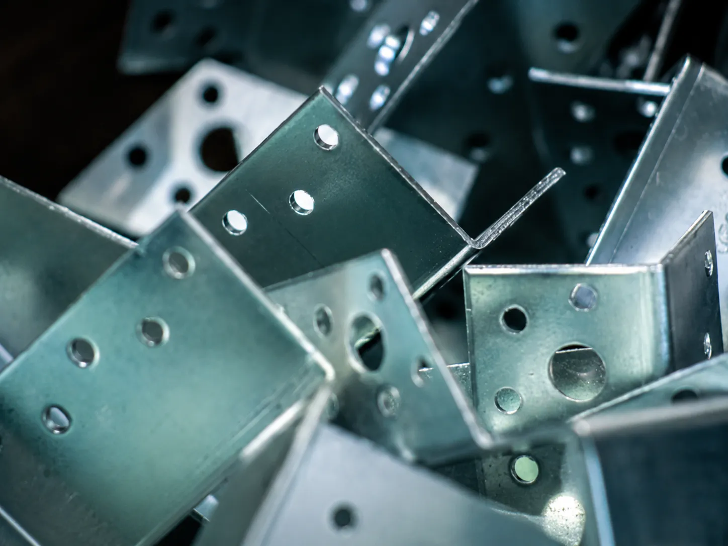 Industrial machinery metal components