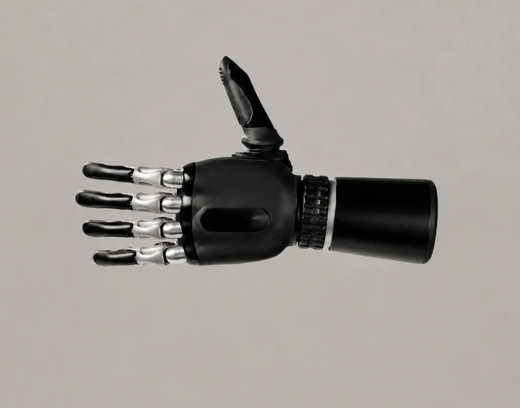 Robotics metal components
