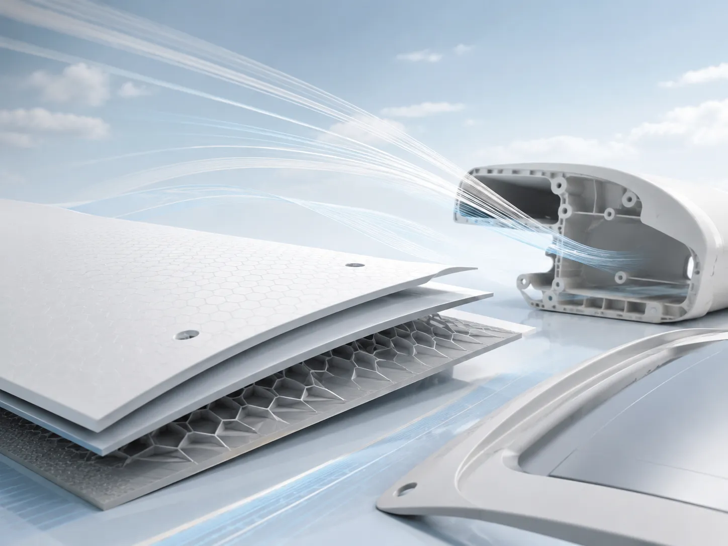 Aerospace plastic parts