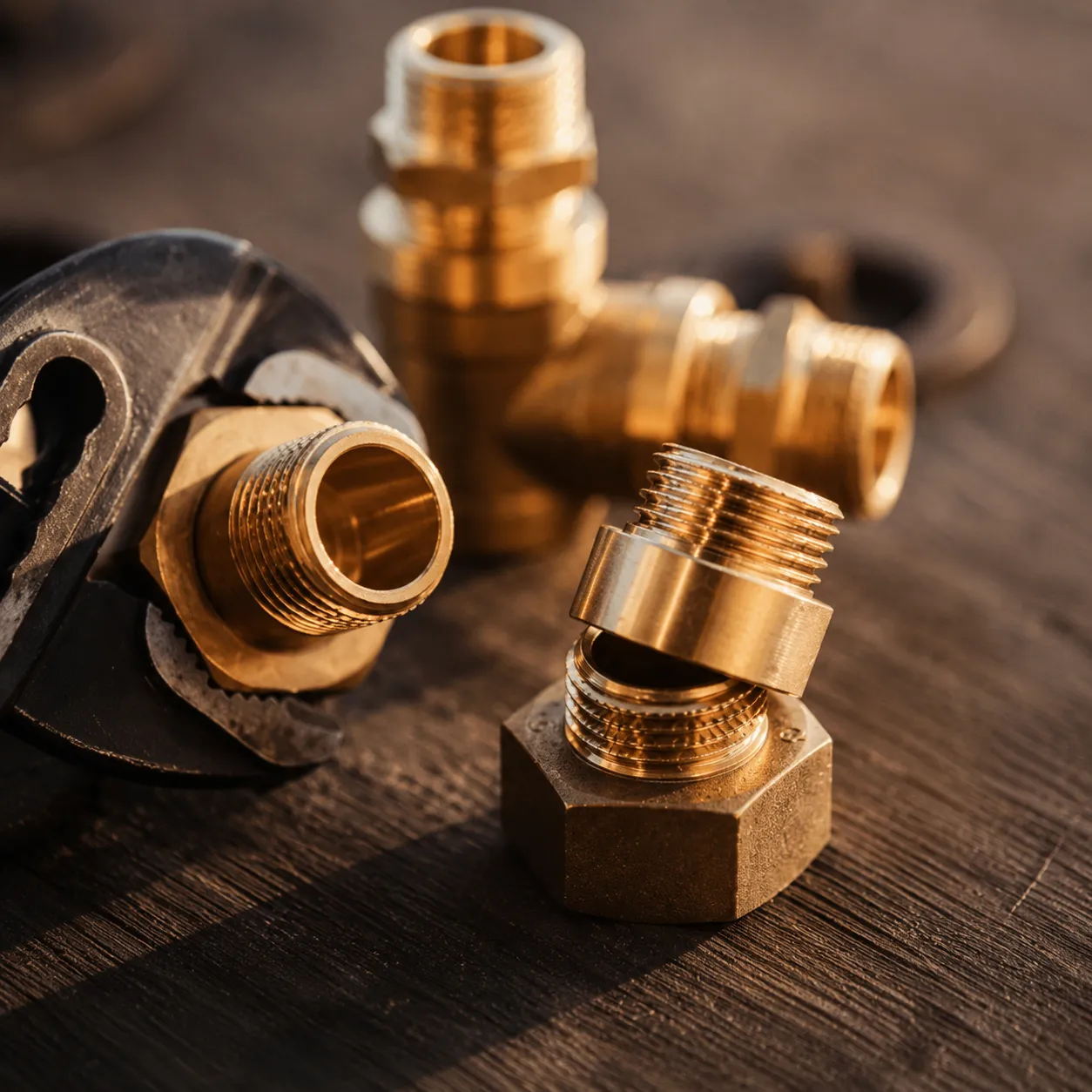 Brass turned fitting